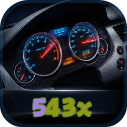 543x